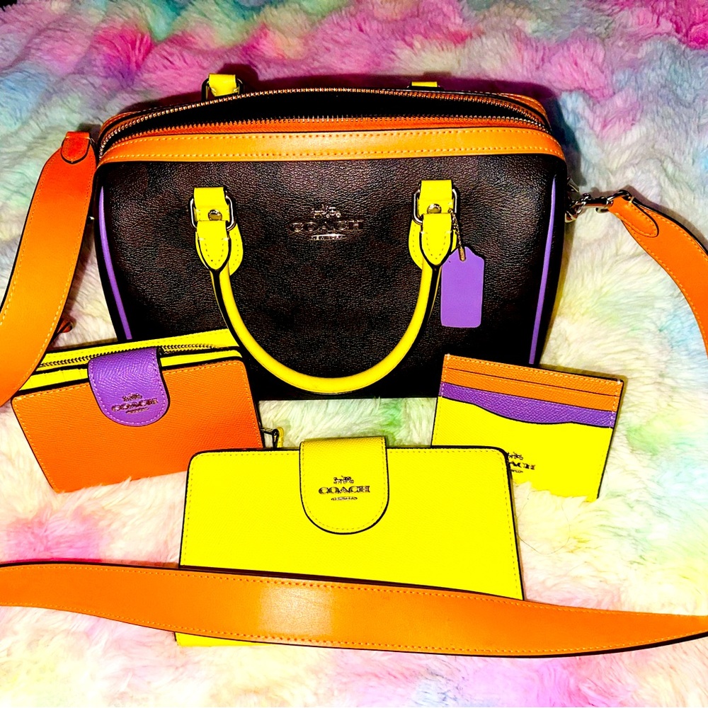Gorgeous Coach Purse Set